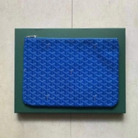 ​Inexpensive Goyard Original Senat Pouch iPad Bag Medium M020115 Light Blue