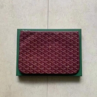 Generous Low Cost Goyard Original Senat Pouch iPad Bag Small S020115 Bungundy