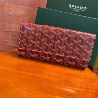 Cheapest Free Shipping Goyard Original Long Wallet 020174 Red