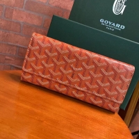 Best Low Price Goyard Original Long Wallet 020174 Orange