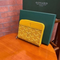 Low Cost Goyard Original Zippy Coin Purse 020084 Yellow