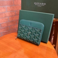 Free Shipping Discount Goyard Original Zippy Coin Purse 020084 Green