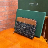 Low Cost Goyard Original Zippy Coin Purse 020084 Black And Tan