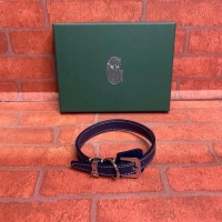 New Design Goyard Original Dog Collar 02003 Navy Blue