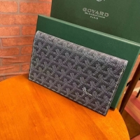 Best Price Goyard Original Passport Wallet 020108 Dark Grey