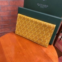 Top Quality Goyard Original Passport Wallet 020108 Yellow