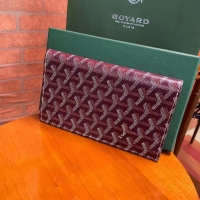 Recommended Goyard Original Passport Cover 020108 Burgundy