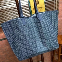 Luxury Classic Goyard Original Saint Louis Tote Bag XXL 2376 Dark Grey