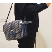 Buy Imitation Goyard New Design Original Messenger Bag GM 8962 Navy Blue