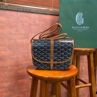 Spot Goyard New Original Messenger Bag PM 8962 Black And Tan