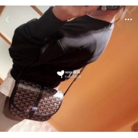 Spot Goyard New Original Messenger Bag PM 8962 Black And Tan