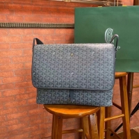 Well Crafted Goyard Original Large Book Bag Messenger Bag 8961 Dark Grey