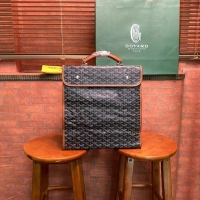 Luxury New Goyard Original Saint Lager Bag 8984 Black And Tan