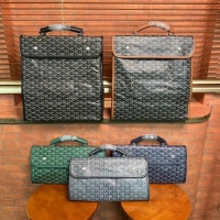 Luxury New Goyard Original Saint Lager Bag 8984 Black And Tan