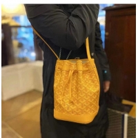 Good Product Goyard Original Petit Flot Small Bucket Bag G8715 Yellow