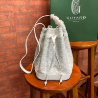 Top Grade Goyard Original Petit Flot Small Bucket Bag G8715 White