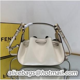 Good Product FENDI TOUCH leather bag 8BS059 White