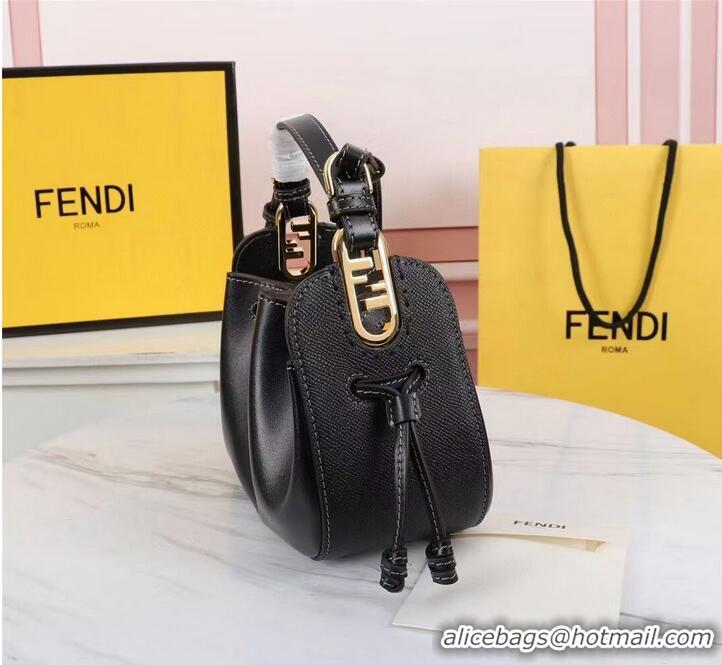 Reasonable Price FENDI TOUCH leather bag 8BS059 Black