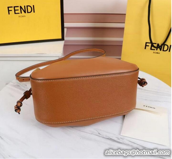 Promotional FENDI TOUCH leather bag 8BS059 Caramel