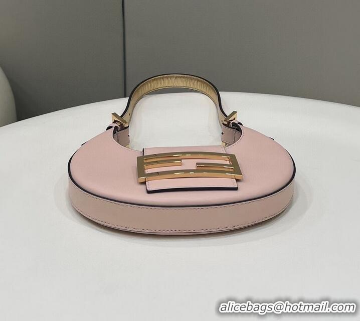 Promotional Fendi Cookie pink leather mini bag 8BS065A