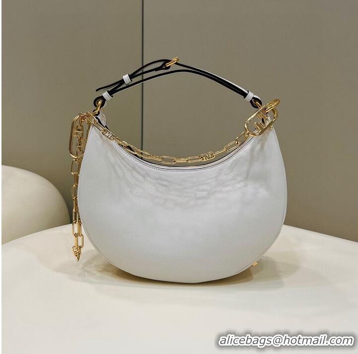 Buy Promotional Fendi graphy Small White leather bag 8BR798