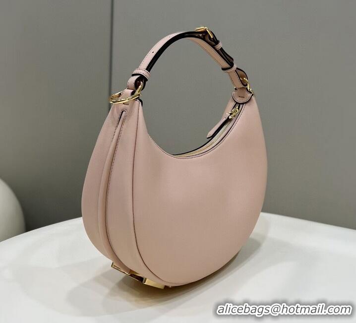 Well Crafted Fendi graphy Small Pale pink leather bag 8BR798