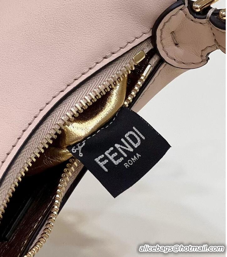 Super Quality Fendi Nano Fendigraphy Pink leather charm 7AS089A