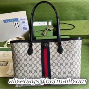 Grade Quality Gucci Ophidia medium GG tote 631685 Blue