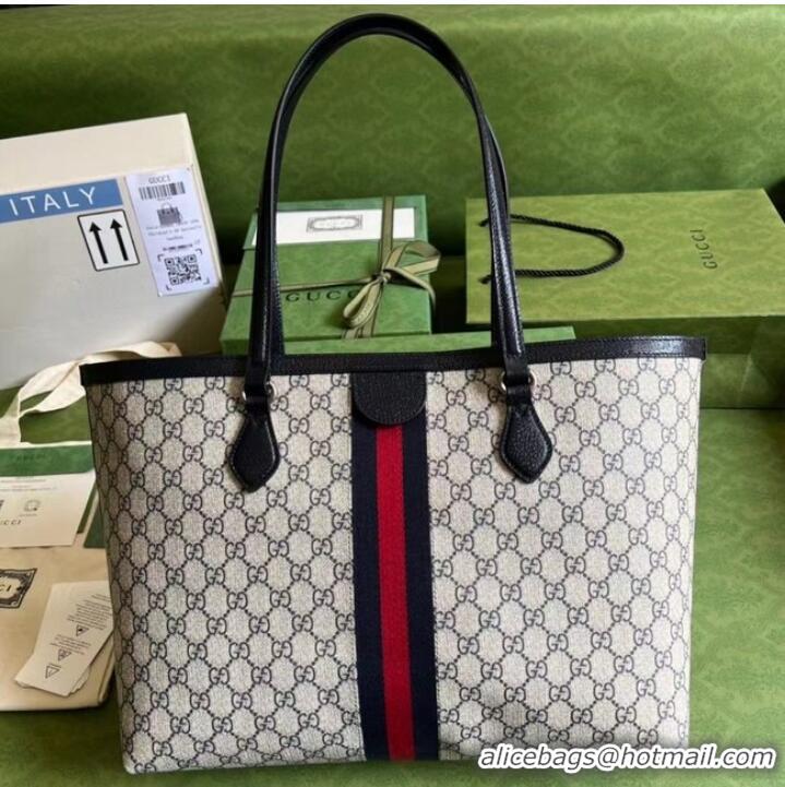 Grade Quality Gucci Ophidia medium GG tote 631685 Blue