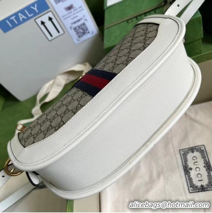 Top Quality Gucci Ophidia large shoulder bag 674096 white