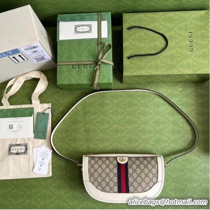 Top Quality Gucci Ophidia large shoulder bag 674096 white