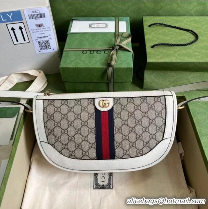 Top Quality Gucci Ophidia large shoulder bag 674096 white