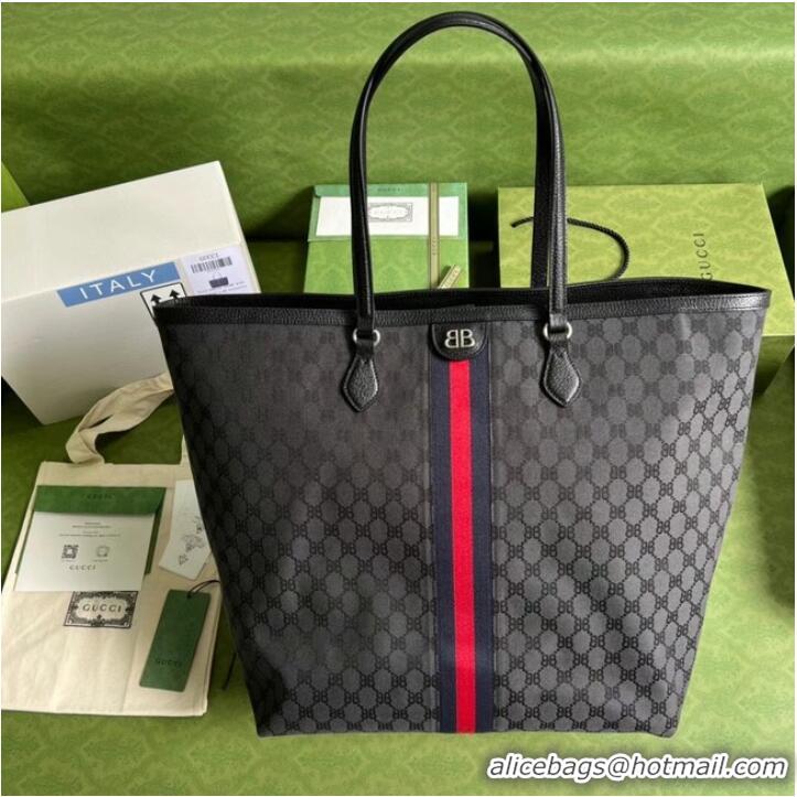 Promotional Gucci Ophidia series large GG Tote Bag 680127 black