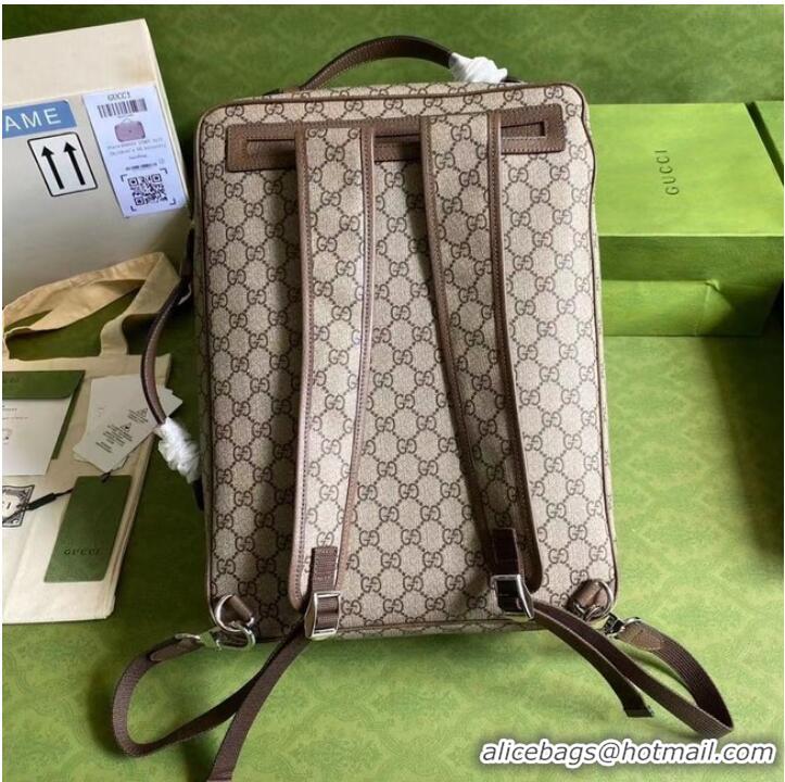 Discount AAAAA Gucci GG briefcase 658543 brown