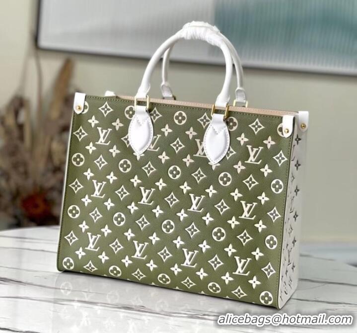 Buy Fashionable Louis Vuitton ONTHEGO MM M46060 Khaki