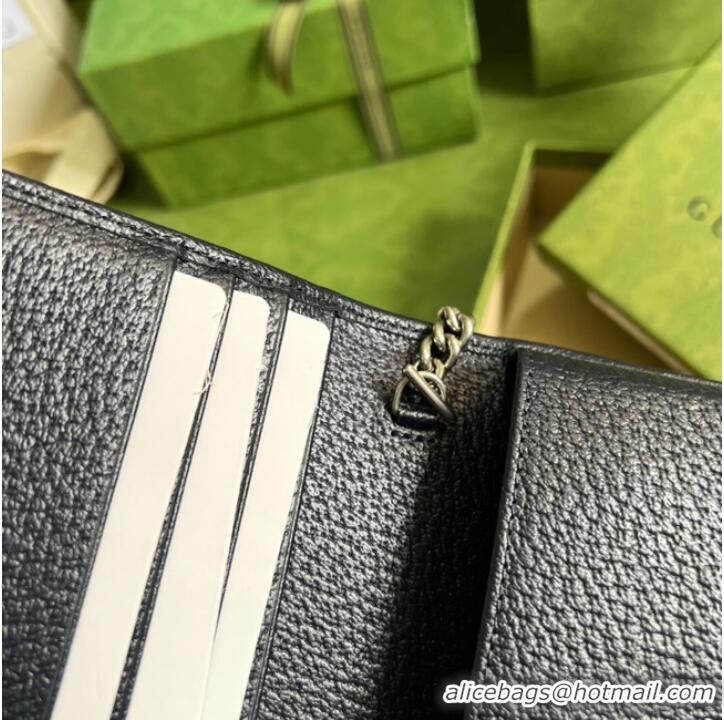 Low Cost Gucci Horsebit 1955 wallet with chain 621892 blue