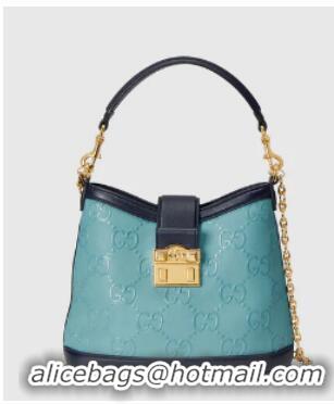 Best Price Gucci Small GG shoulder bag 675788 Light blue