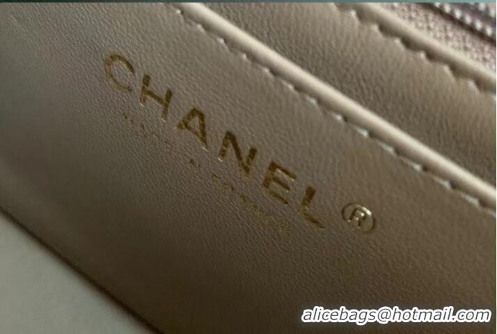 Buy Discount Chanel Flap Lambskin Shoulder Bag AS1115 Taupe