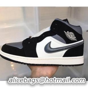 Best Price Nike Air Jordan AJ1 Mid-top Sneakers Grey 112373