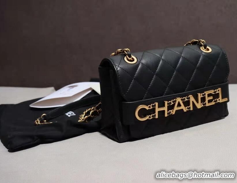 Top Grade Chanel Original Leather Flap Bag CH5230 Black