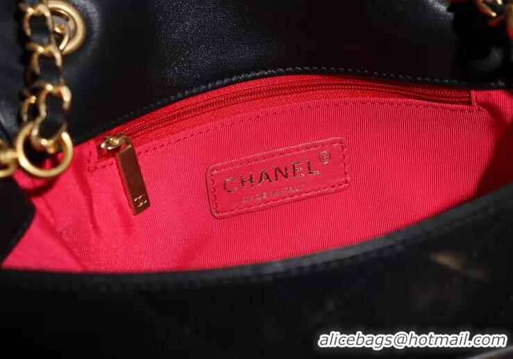 Top Grade Chanel Original Leather Flap Bag CH5230 Black