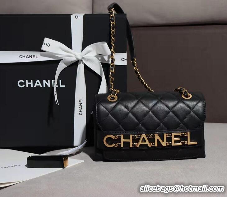 Top Grade Chanel Original Leather Flap Bag CH5230 Black