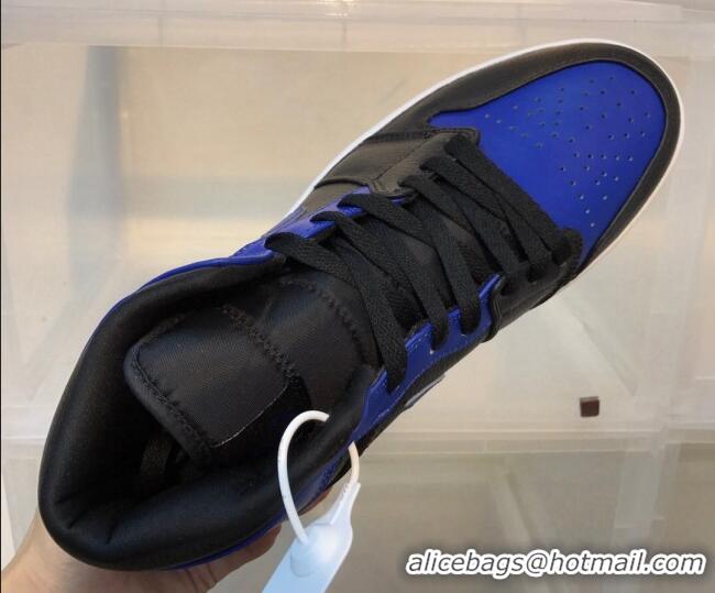 Duplicate Nike Air Jordan AJ1 Mid-top Sneakers Royal Blue 112375