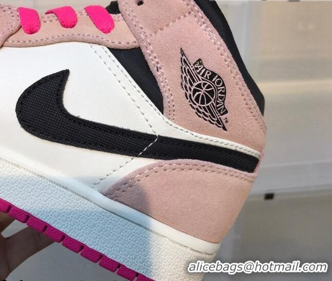 Good Product Nike Air Jordan AJ1 Mid-top Sneakers Pink 112376