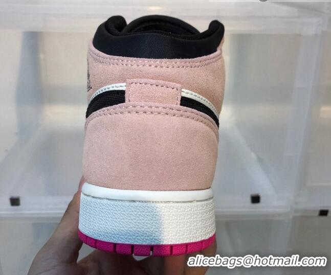 Good Product Nike Air Jordan AJ1 Mid-top Sneakers Pink 112376