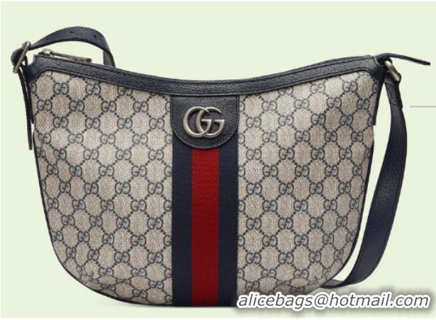 Spot Bulk Gucci Ophidia GG small shoulder bag 598125 Blue