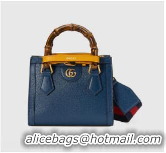 Buy Discount Gucci Diana mini tote bag 702732 Royal blue