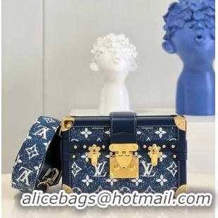 Top Quality Louis vuitton original PETITE MALLE M59717 blue