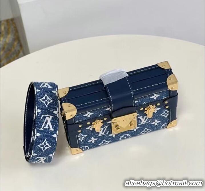 Top Quality Louis vuitton original PETITE MALLE M59717 blue