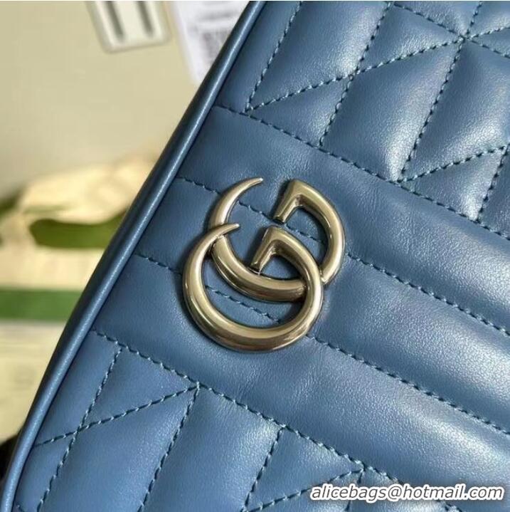 Good Taste Gucci GG Marmont mini shoulder bag 634936 blue